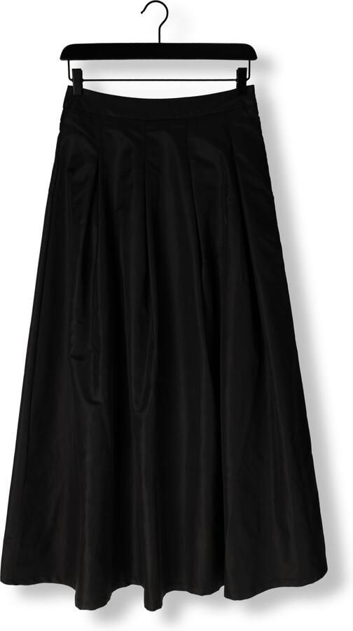 Copenhagen Muse Glanzende plooirok met zakken Simi zwart - Foto 3