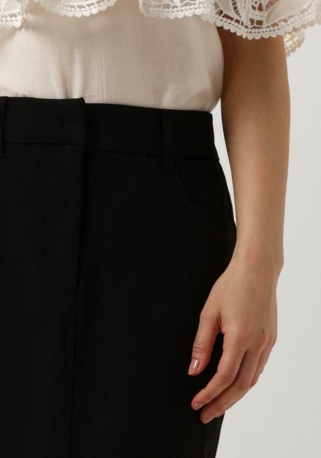 Copenhagen Muse Elegante Zwarte Tailor Rok Black Dames - Foto 2