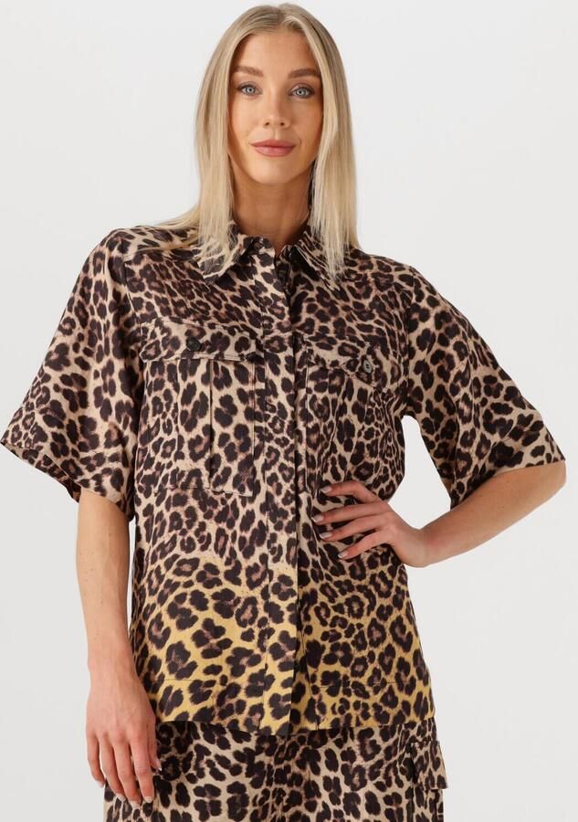 COPENHAGEN MUSE Dames Tops & T-shirts Cm Gabby Shirt Bruin - Foto 4