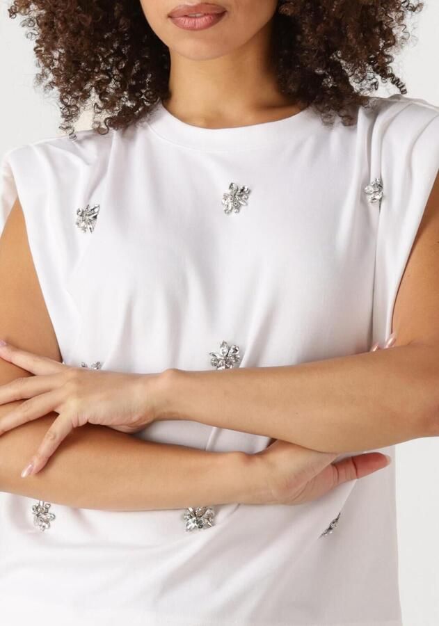 COPENHAGEN MUSE Dames Tops & T-shirts Cm Muse Tee Wit