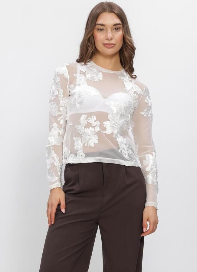 COPENHAGEN MUSE Dames Tops & T-shirts Cmflow-blouse Wit