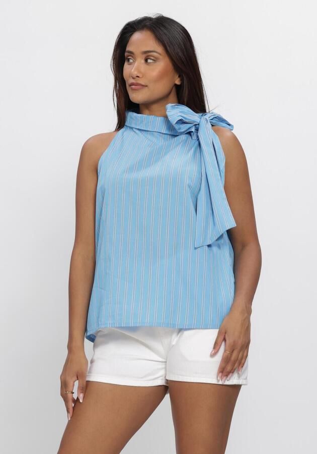 COPENHAGEN MUSE Dames Tops & T-shirts Cmmelissa-top Lichtblauw
