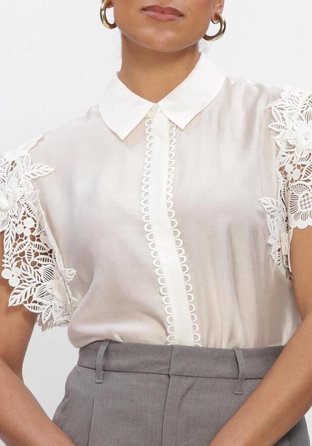 COPENHAGEN MUSE Dames Tops & T-shirts Cmmolly-shirt Gebroken Wit - Foto 4