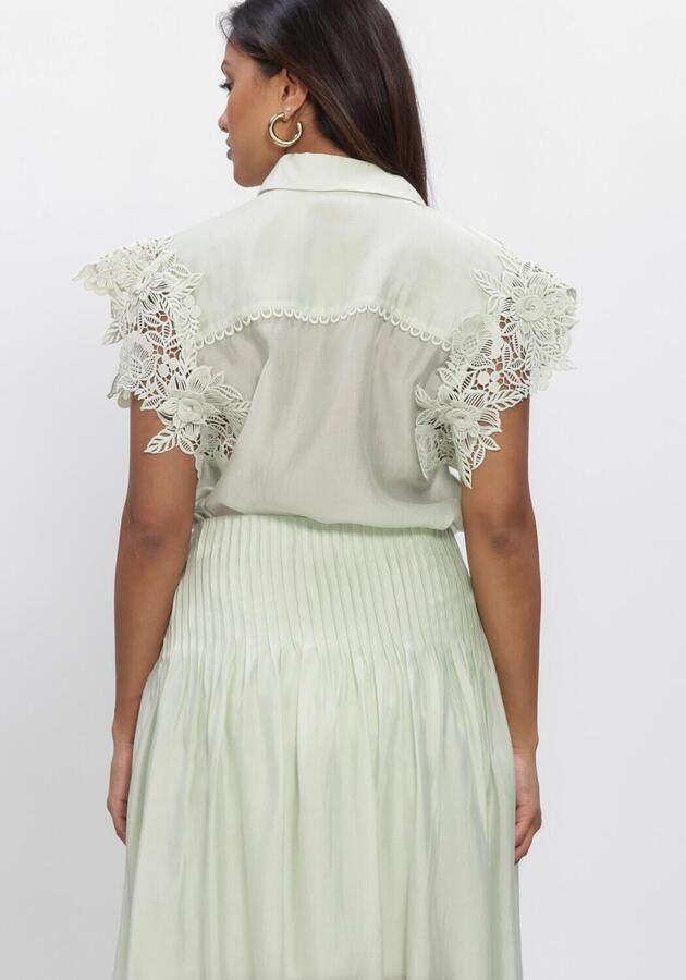 COPENHAGEN MUSE Dames Tops & T-shirts Cmmolly-shirt Groen - Foto 3