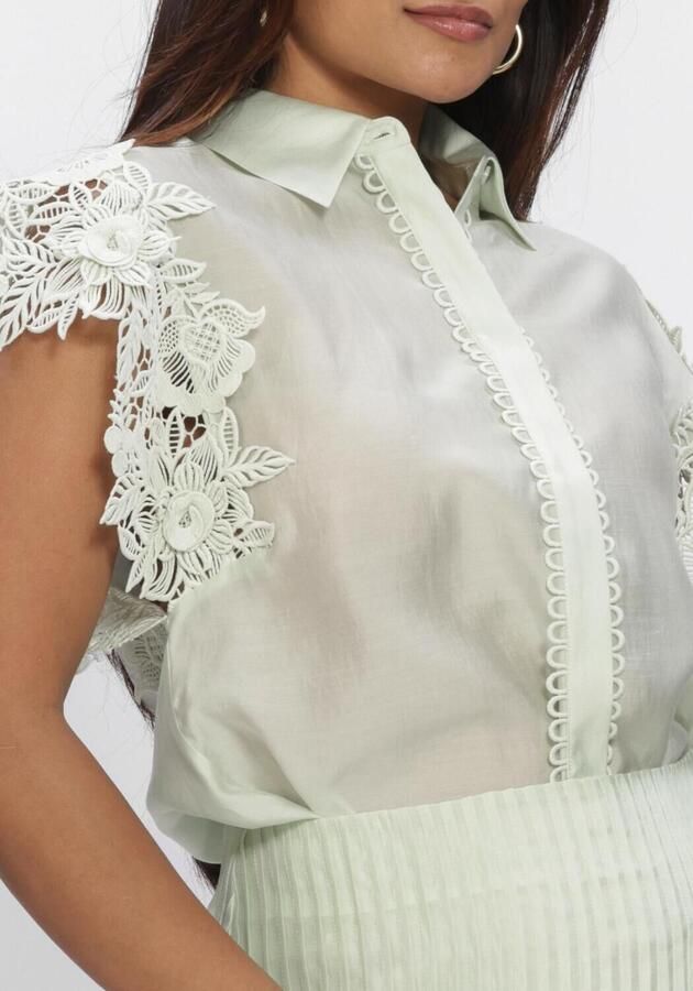 COPENHAGEN MUSE Dames Tops & T-shirts Cmmolly-shirt Groen - Foto 4