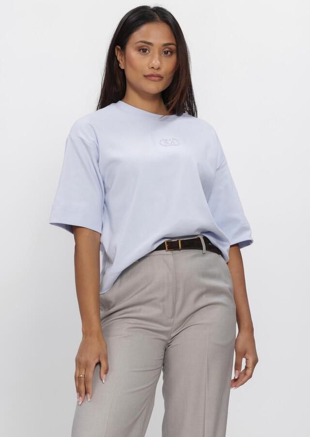 COPENHAGEN MUSE Dames Tops & T-shirts Cmmuse-tee Lichtblauw
