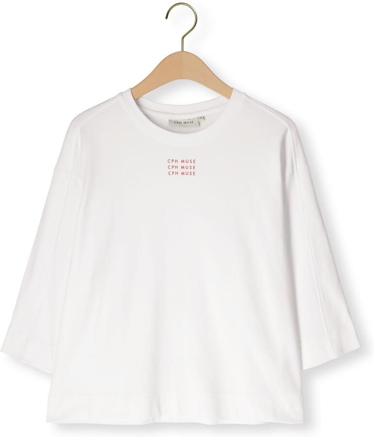 COPENHAGEN MUSE Dames Tops & T-shirts Cmmuse-tee Wit - Foto 2