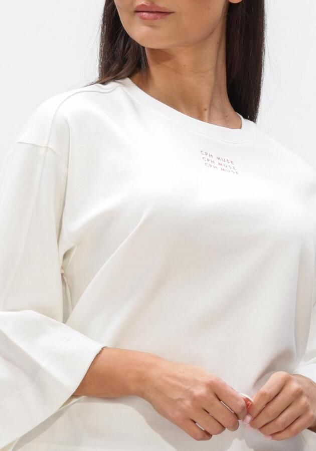 COPENHAGEN MUSE Dames Tops & T-shirts Cmmuse-tee Wit - Foto 4