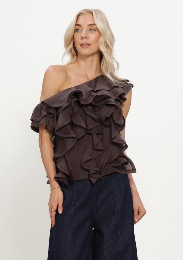 COPENHAGEN MUSE Dames Tops & T-shirts Cmtilly-blouse Bruin