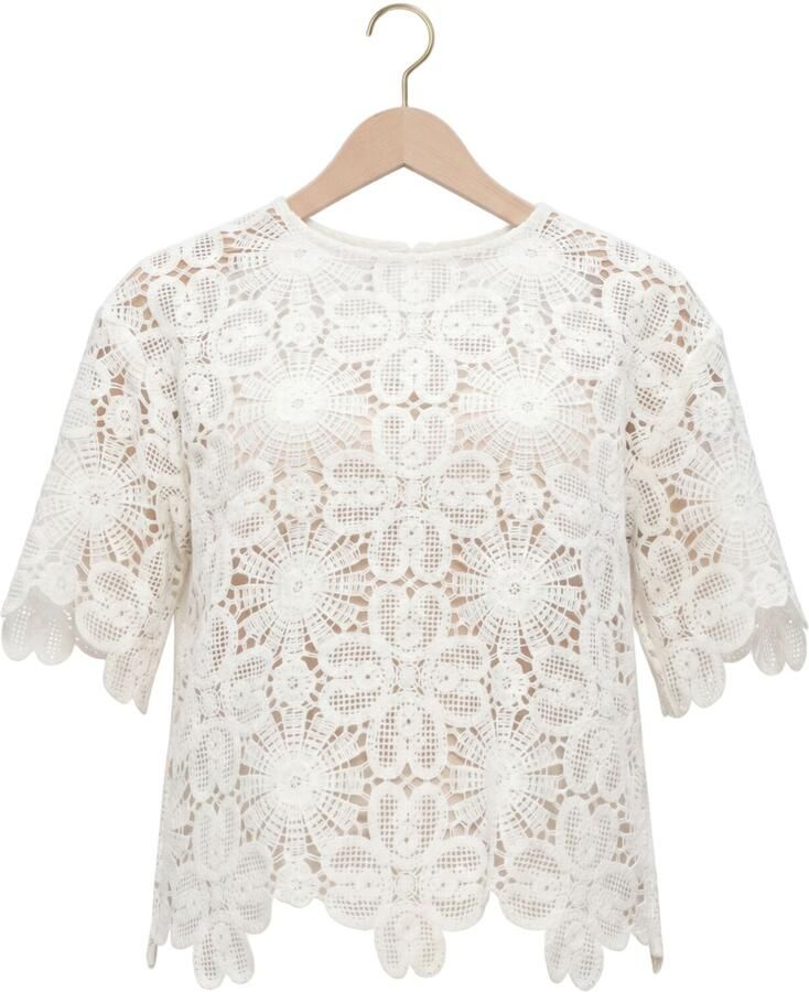 COPENHAGEN MUSE Dames Tops & T-shirts Cmvilja-blouse Wit - Foto 2