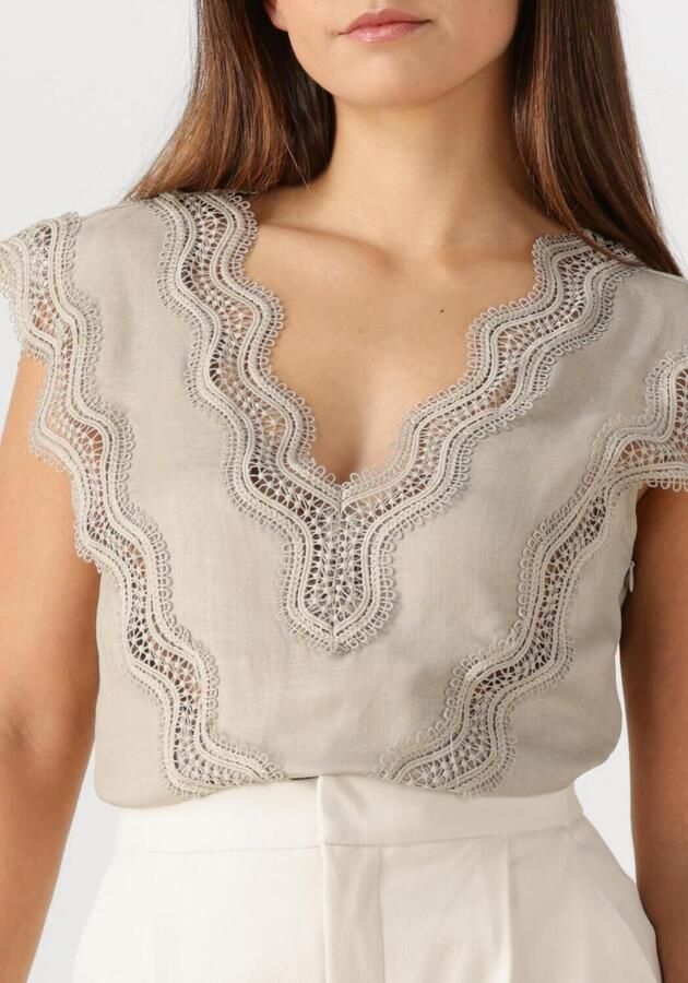 COPENHAGEN MUSE Dames Tops & T-shirts Natuli Top Beige
