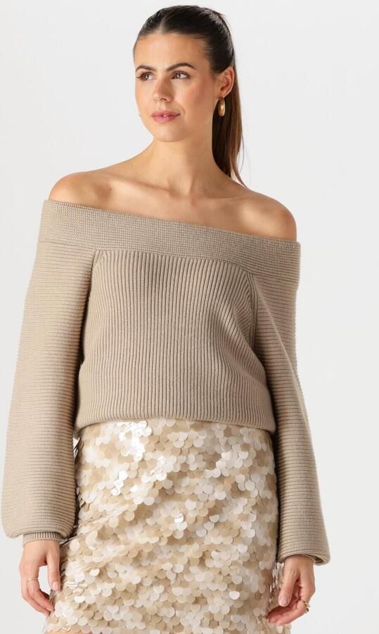 Copenhagen Muse Stijlvolle Muse Pullover in Diverse Kleuren Beige Dames - Foto 4