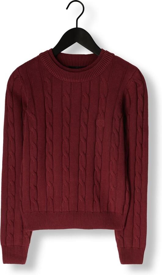 COPENHAGEN MUSE Dames Truien & Vesten Cmkotom-pullover Bordeaux - Foto 3