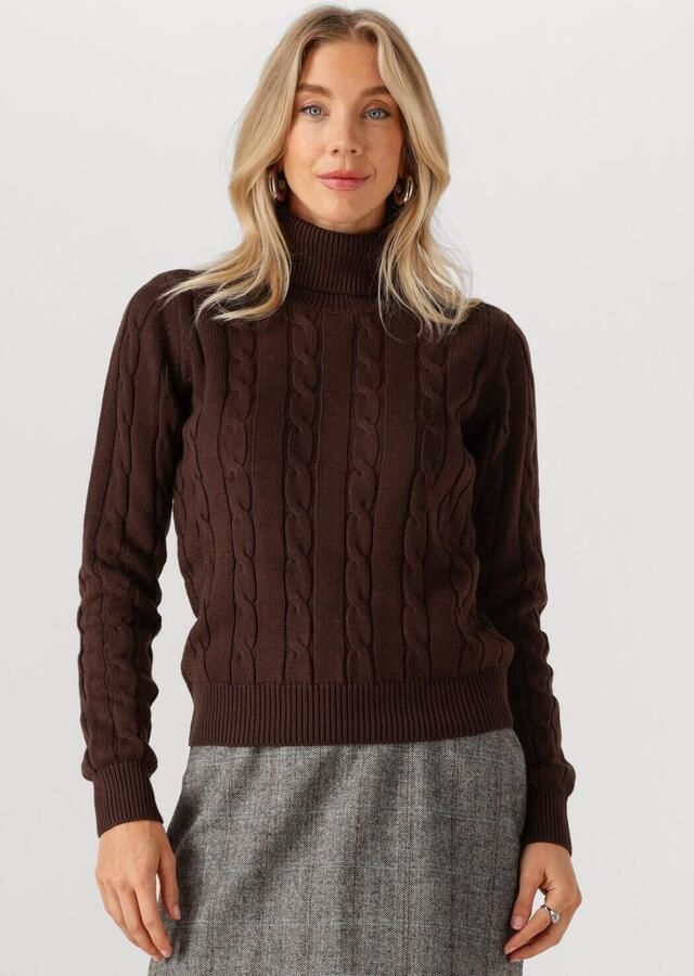 COPENHAGEN MUSE Dames Truien & Vesten Cmkotom-pullover Bruin - Foto 4
