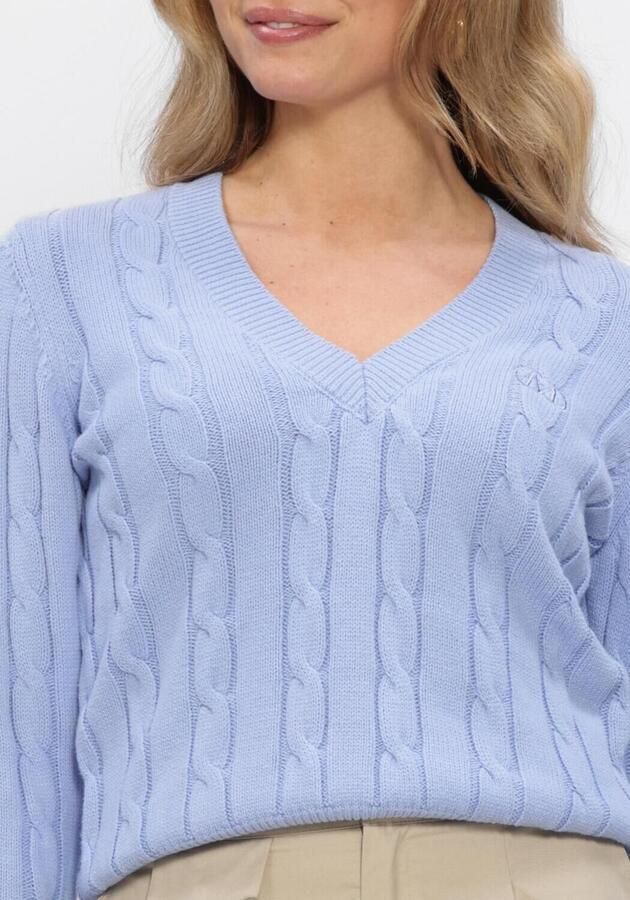 COPENHAGEN MUSE Dames Truien & Vesten Cmkotom-pullover Lichtblauw - Foto 3