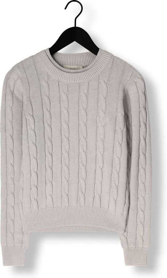 COPENHAGEN MUSE Dames Truien & Vesten Cmkotom-pullover Lichtgrijs - Foto 3
