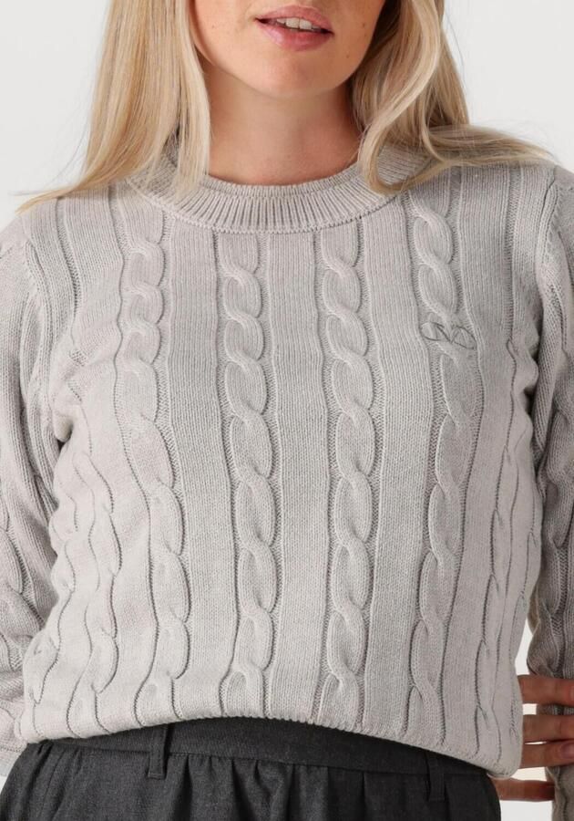 COPENHAGEN MUSE Dames Truien & Vesten Cmkotom-pullover Lichtgrijs - Foto 2