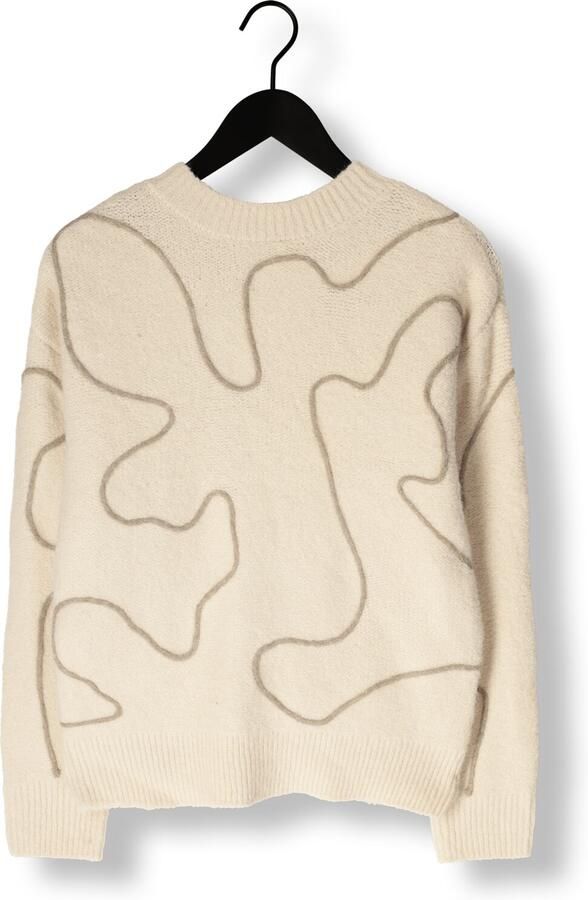 COPENHAGEN MUSE Dames Truien & Vesten Cmpella-pullover Creme - Foto 3