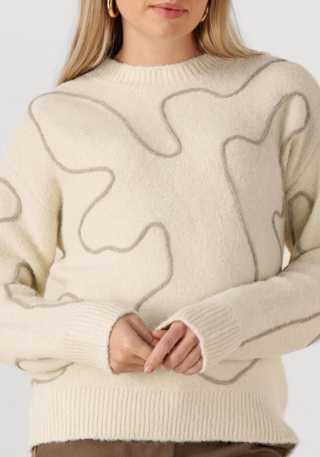 COPENHAGEN MUSE Dames Truien & Vesten Cmpella-pullover Creme