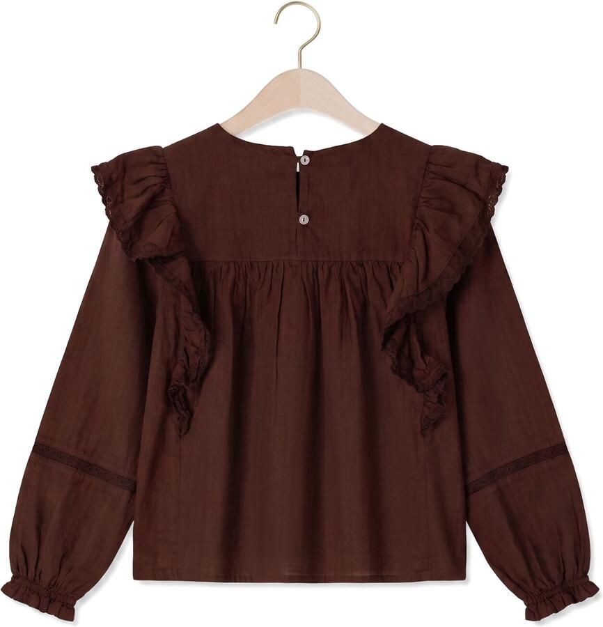 COZMO Meisjes Blouses Daliak312w6 Bruin - Foto 2