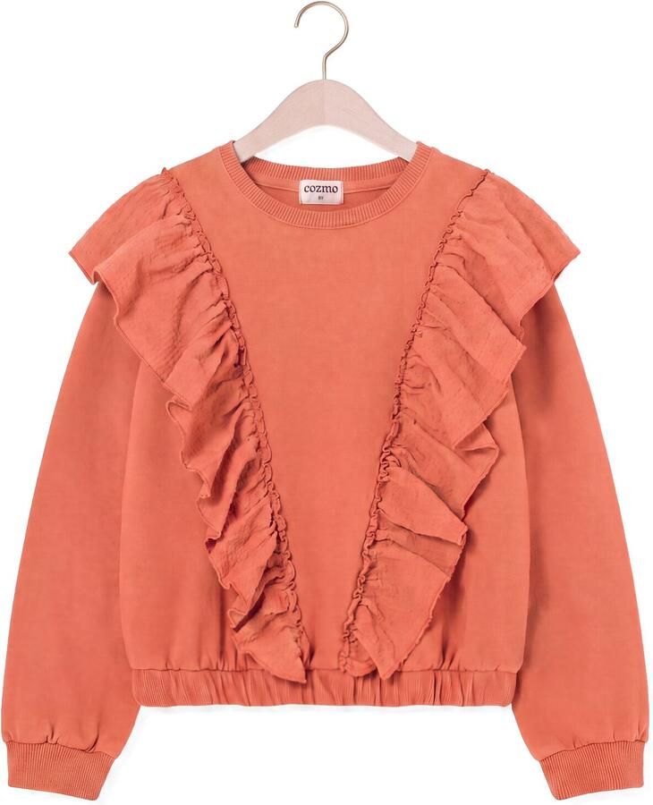 COZMO Meisjes Truien & Vesten Biancak234w6 Oranje