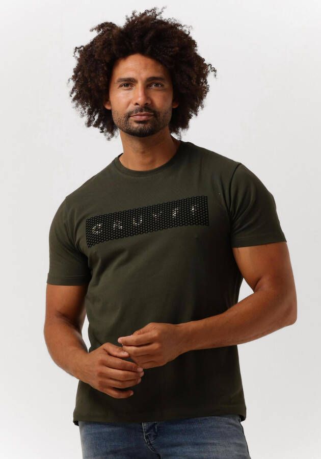 Cruyff Khaki T-shirt Camo Tee