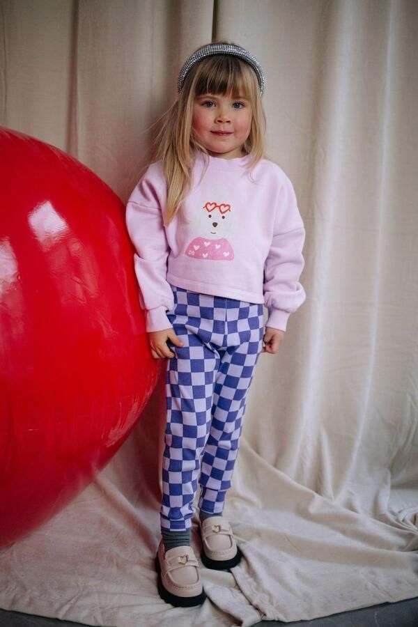 DAILY BRAT Jongens Broeken Checkered Pants Multi - Foto 2