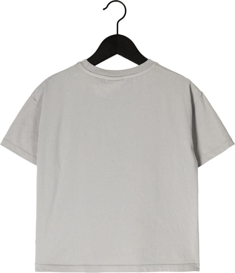 DAILY BRAT Jongens Polo's & T-shirts Who Cares T-shirt Grijs - Foto 2