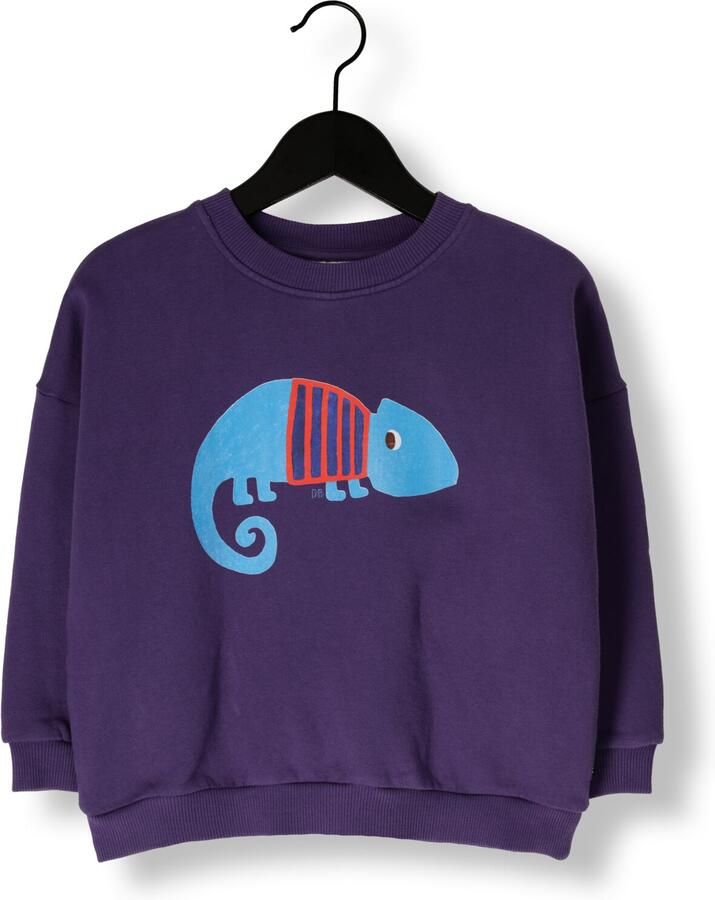 DAILY BRAT Jongens Truien & Vesten Sir Blend-a-lot Sweater Paars - Foto 3