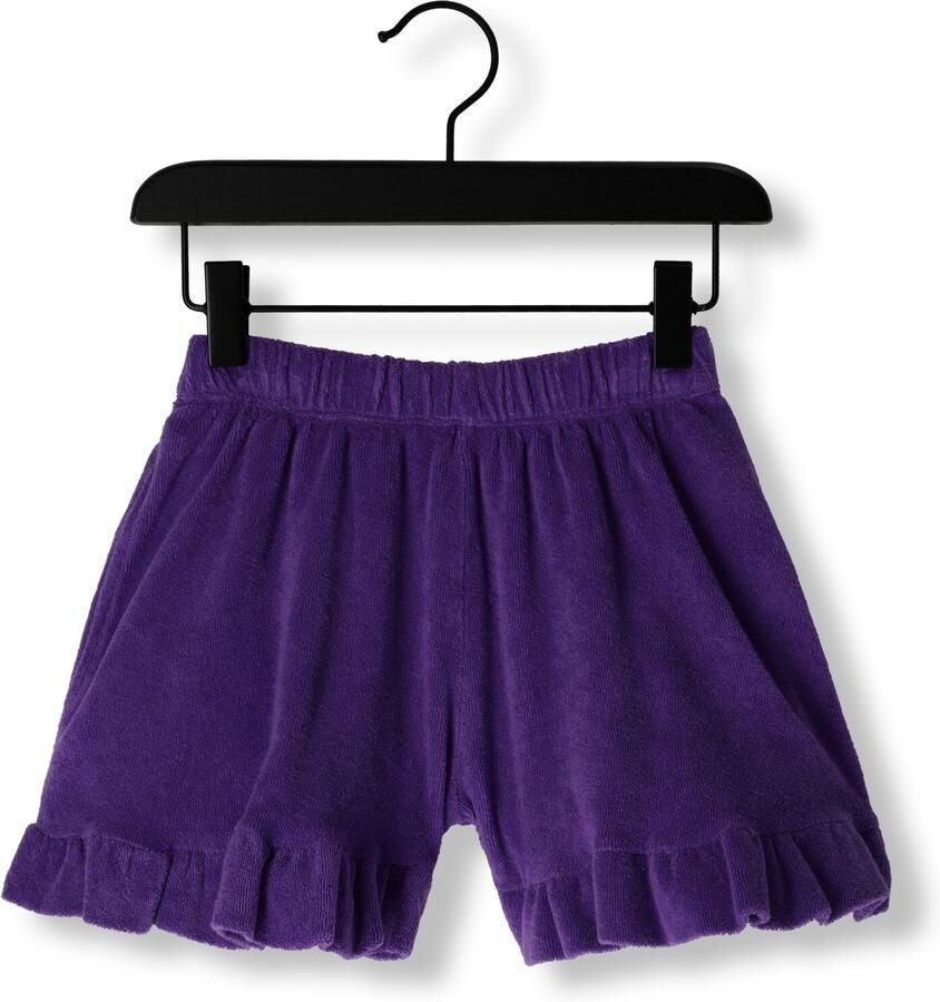 DAILY BRAT Meisjes Broeken Every Towel Shorts Paars - Foto 2