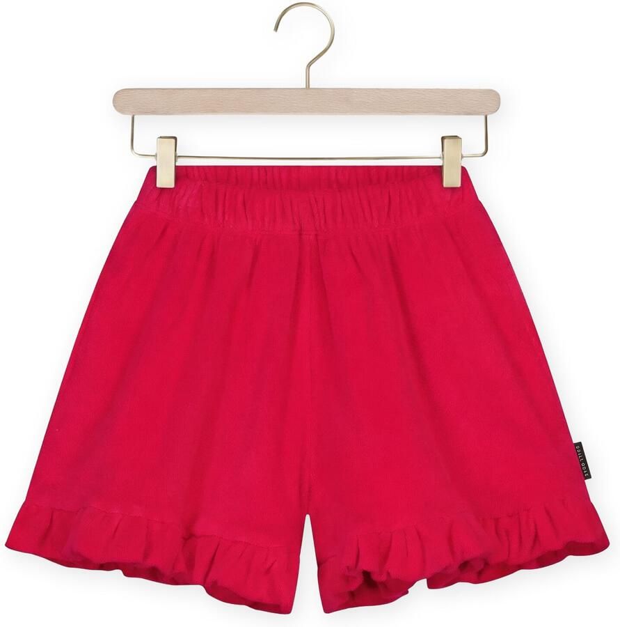 DAILY BRAT Meisjes Broeken Sally Shorts Rood