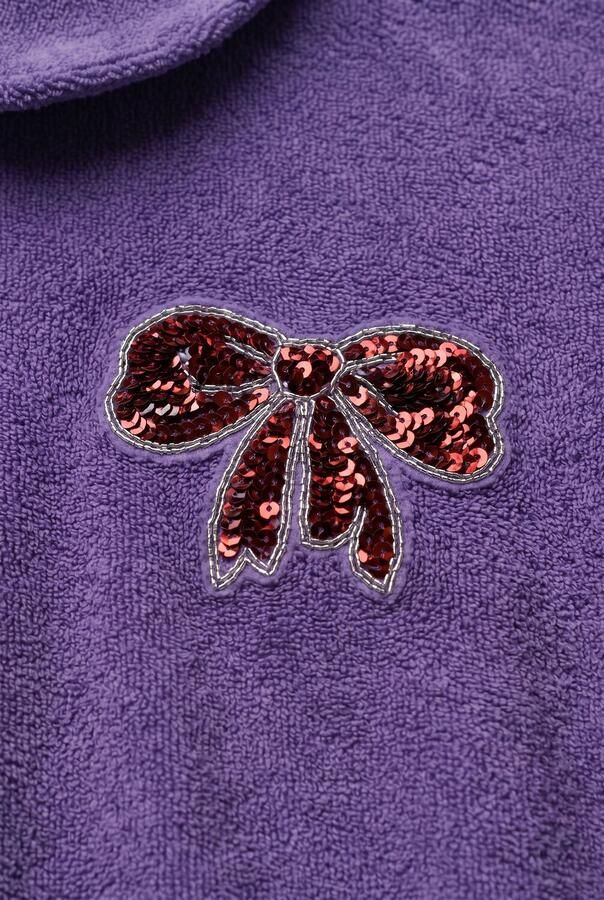 DAILY BRAT Meisjes Broeken Uzy Shorts Paisley Paars - Foto 2