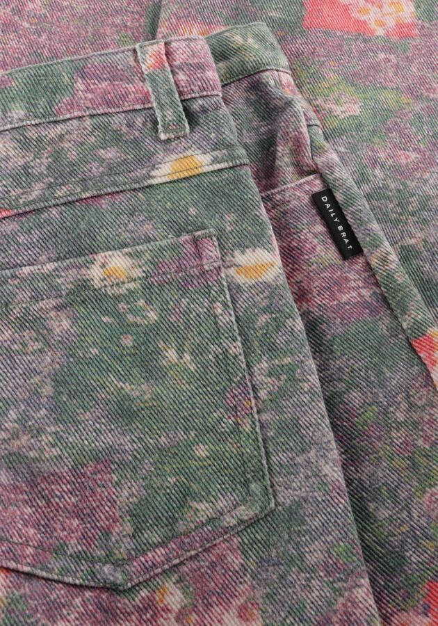 DAILY BRAT Meisjes Jeans Cheecky Flower Jeans Multi
