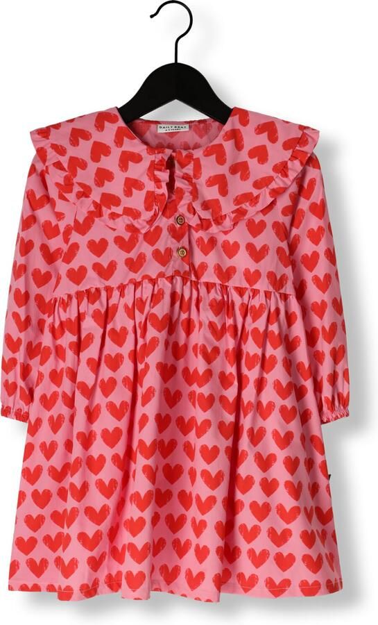 DAILY BRAT Meisjes Jurken Adore Dress Roze - Foto 4