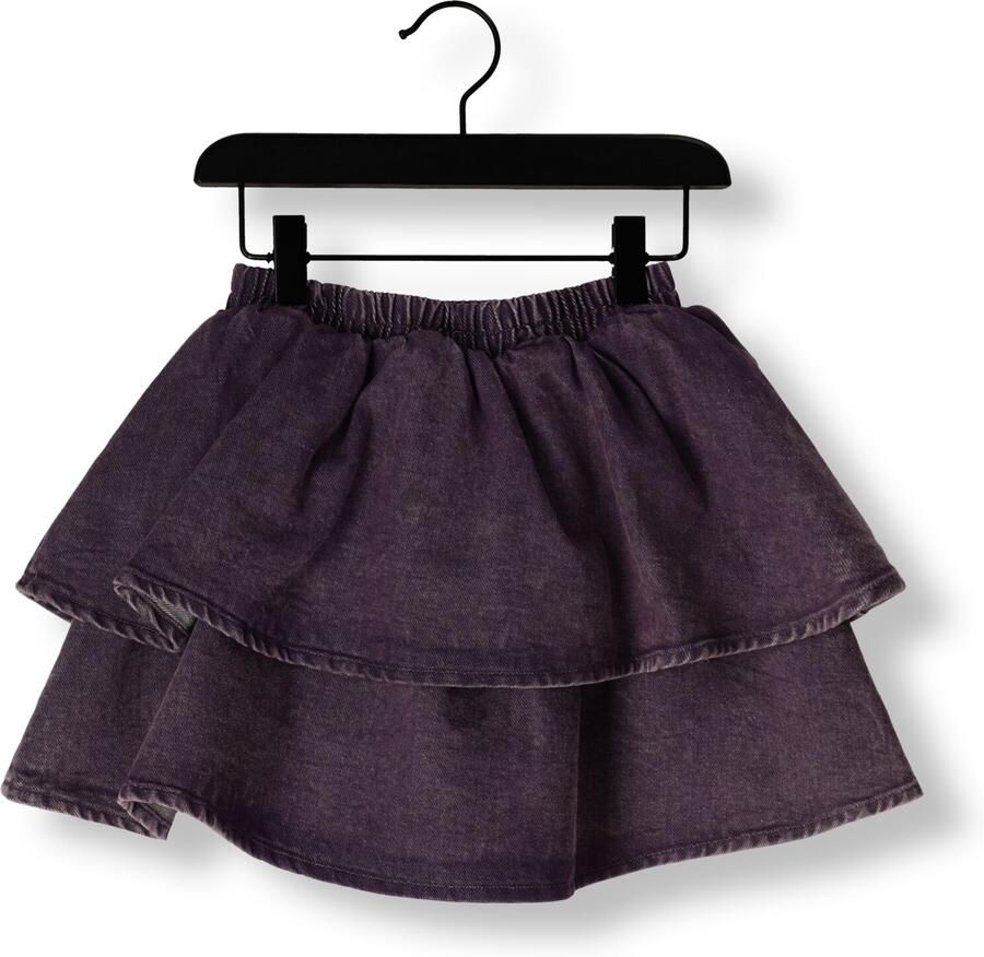 DAILY BRAT Meisjes Rokken Snappy Denim Skirt Paars