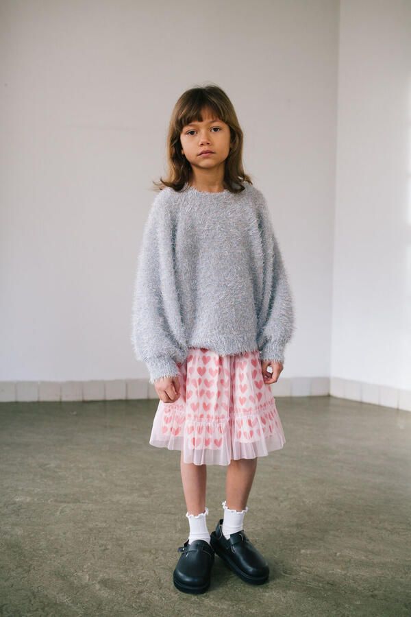 DAILY BRAT Meisjes Truien & Vesten Stardazzle Sweater Zilver - Foto 2