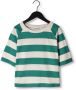 DAILY BRAT Jongens Polo's & T-shirts Striped T-shirt Groen - Thumbnail 1