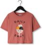 DAILY BRAT Jongens Polo's & T-shirts Happy Ice T-shirt Rood - Thumbnail 1