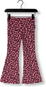 Daily Brat Roze Flared Broek Leopard Flared Pants Pink