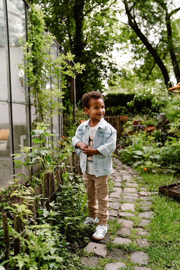 DAILY7 Jongens Broeken Cargo Twill Pants Beige - Foto 2