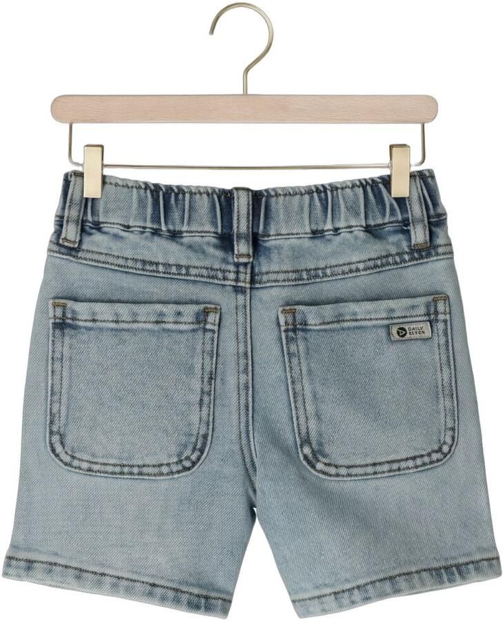 Daily7 denim baggy regular waist short light blue denim - Foto 2