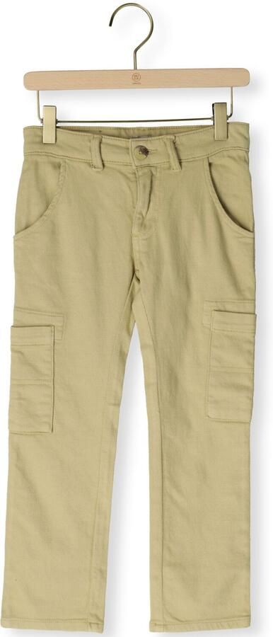 DAILY7 Jongens Broeken Straight Cargo Pants Khaki