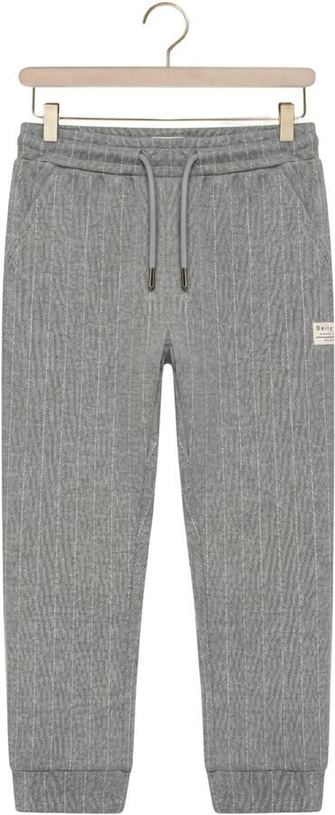 DAILY7 Jongens Broeken Stripe Pants Grijs