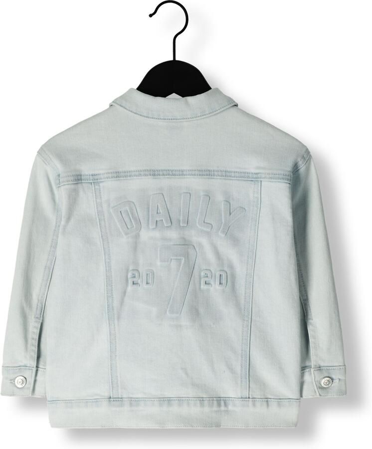 DAILY7 Jongens Jassen Oversized Denim Jacket Lichtblauw