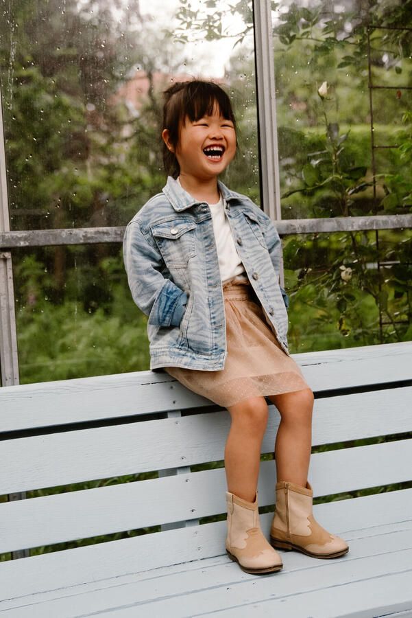 DAILY7 Jassen Oversized Denim Jacket Lichtblauw - Foto 2