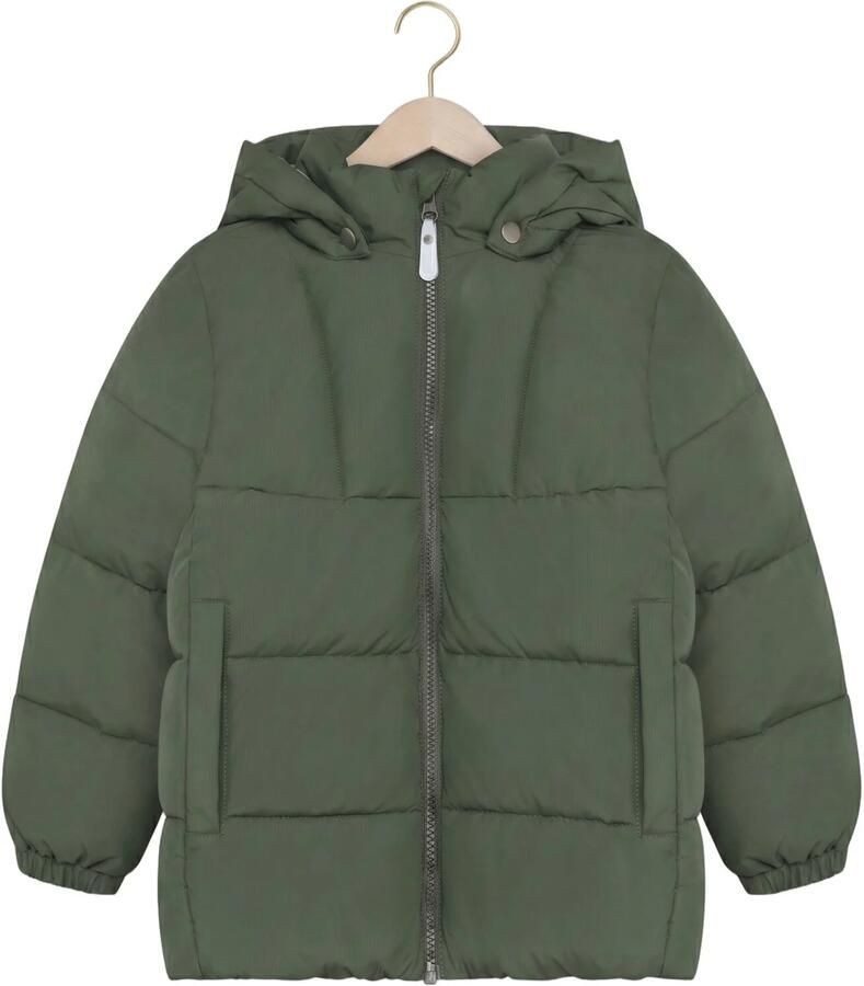 DAILY7 Jongens Jassen Quilted Jacket Groen