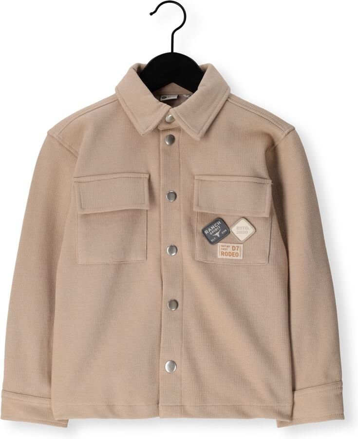 DAILY7 Jongens Jassen Shirt Jacket Structure Beige