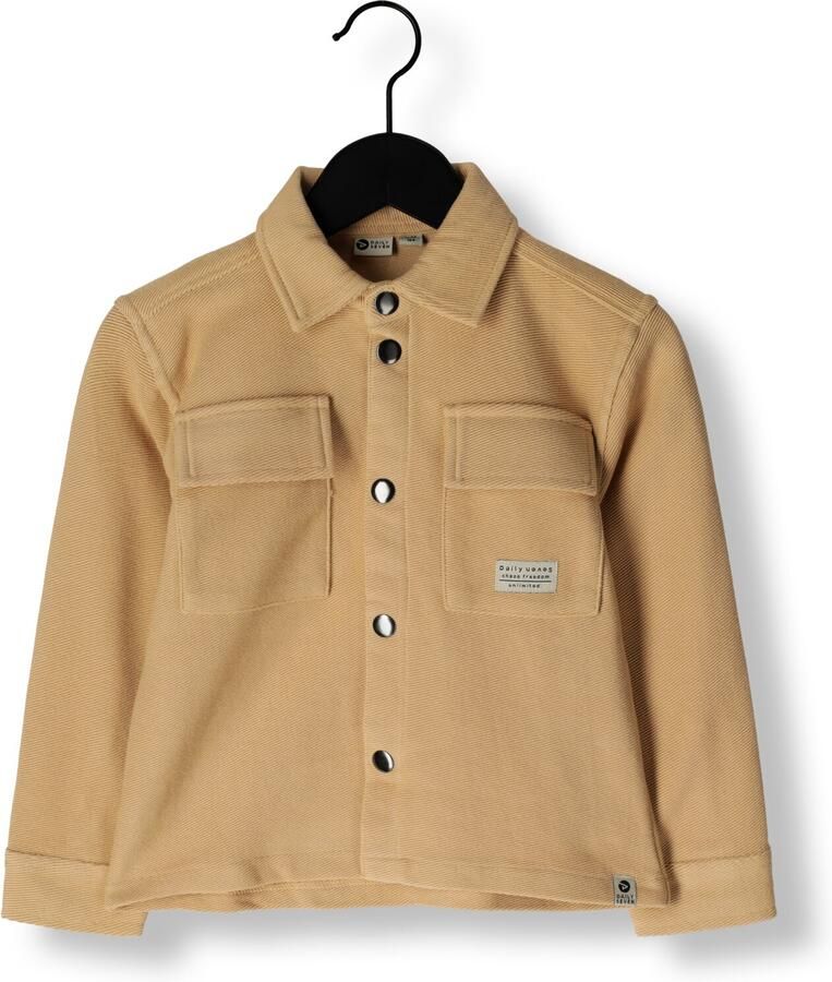 DAILY7 Jongens Jassen Shirtjacket Structure Camel - Foto 2