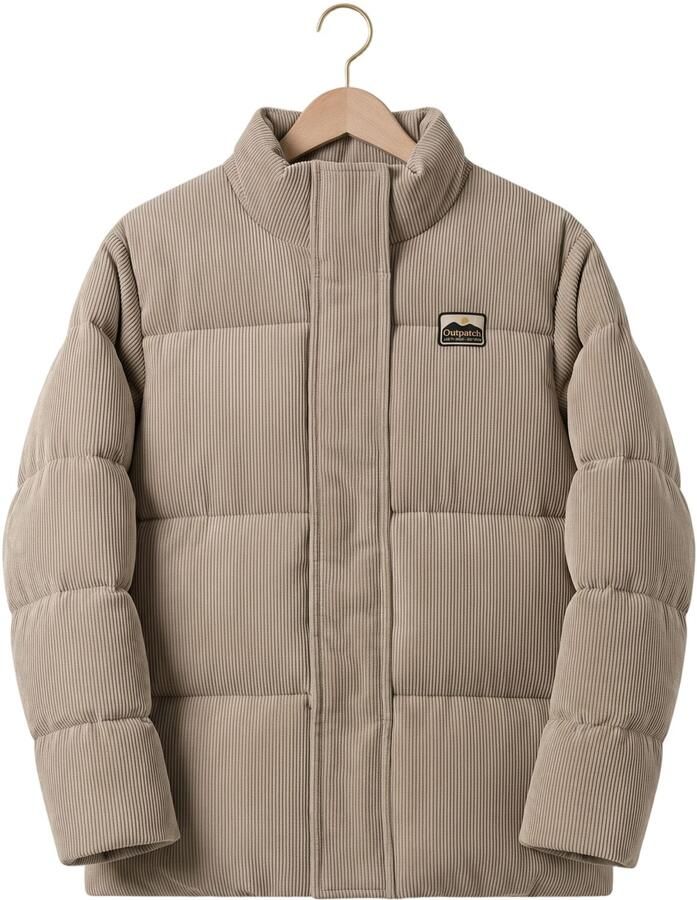 DAILY7 Jongens Jassen Winterjacket Corduroy Zand