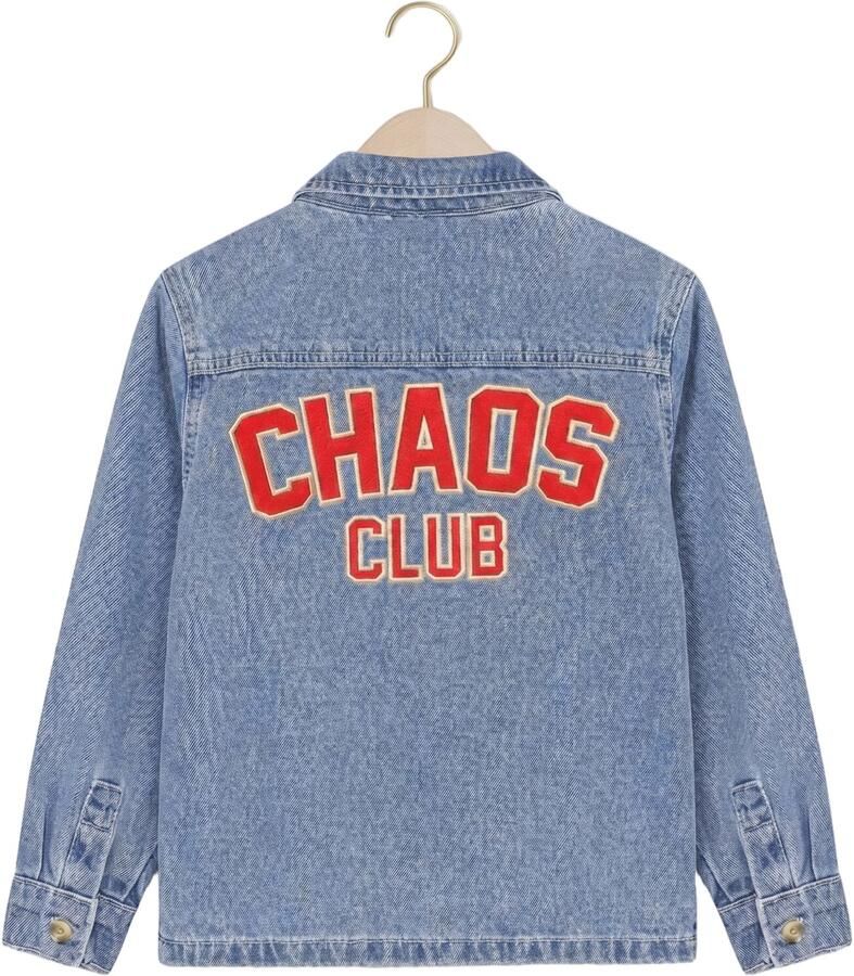 DAILY7 Jongens Overhemden Shirt Longsleeve Denim Lichtblauw - Foto 2
